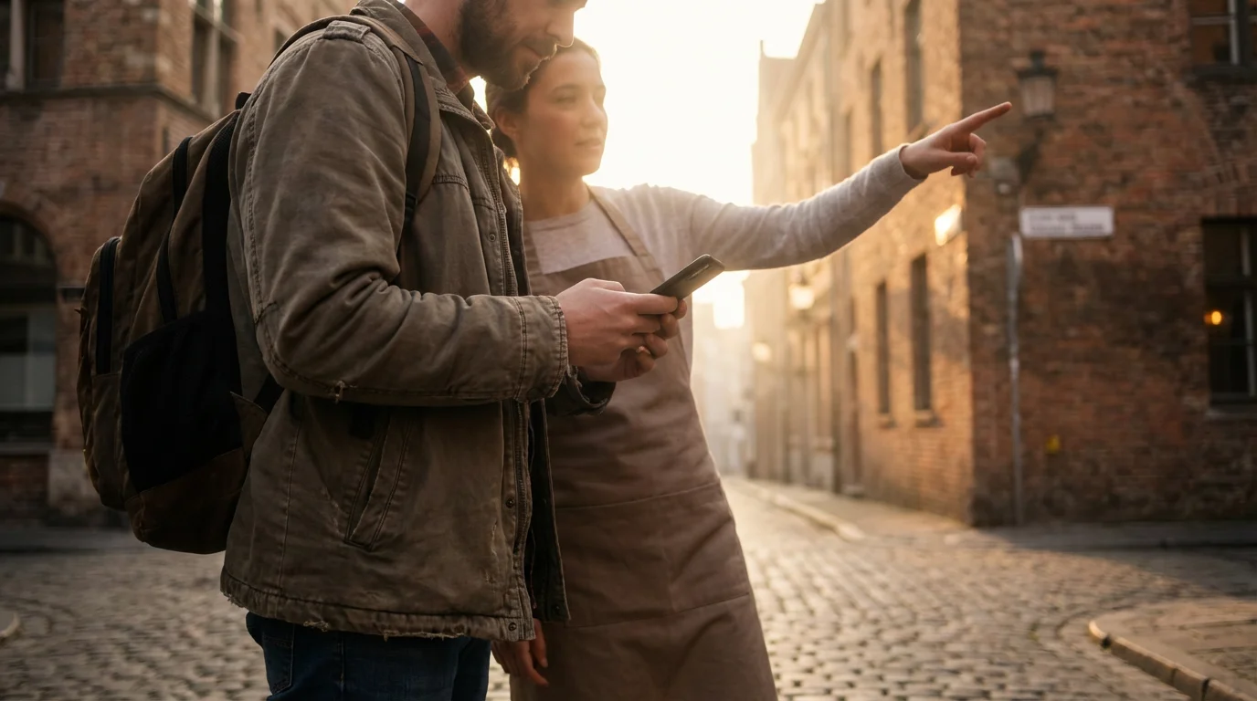 Step-by-Step: Getting Directions illustration