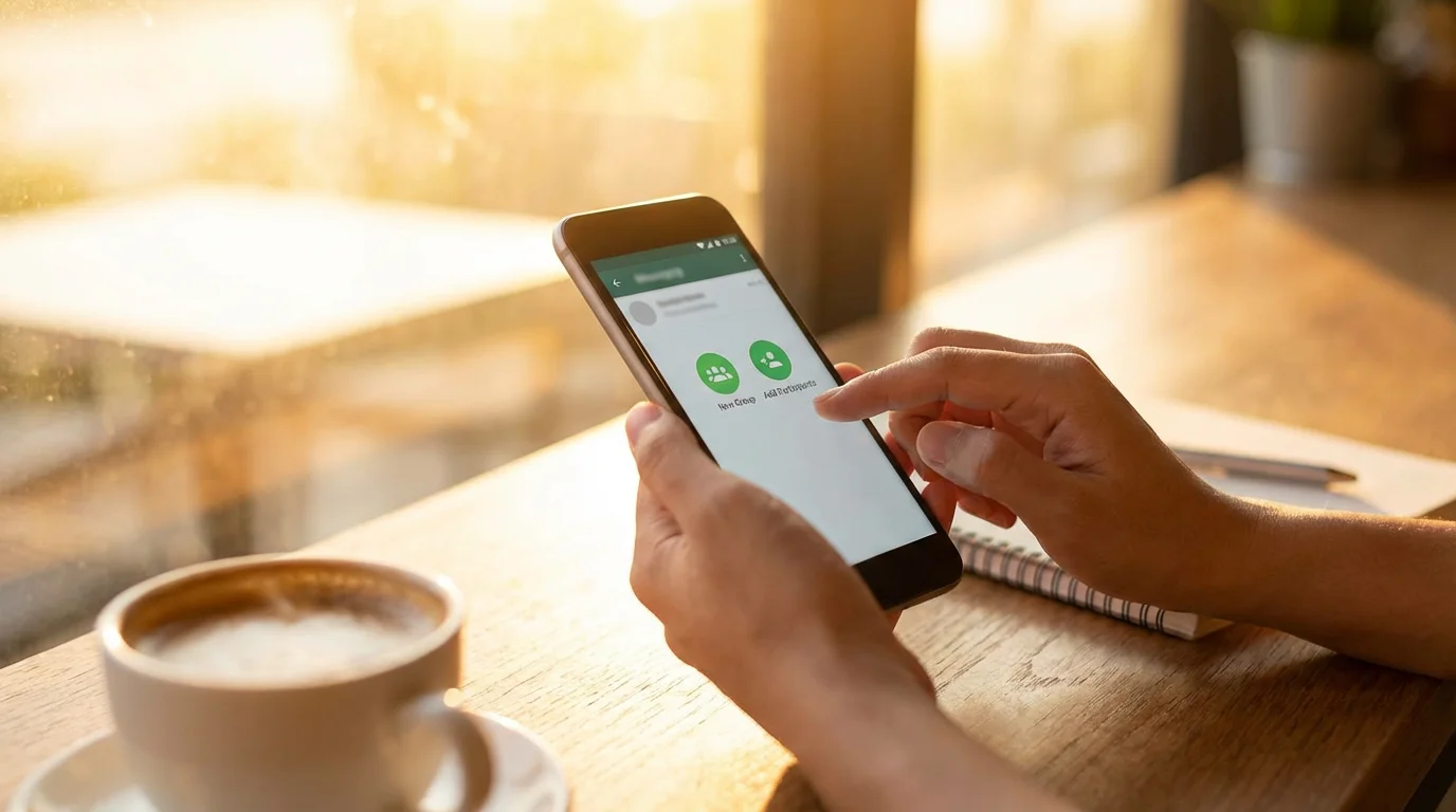 Step-by-Step: How to Create a Group Chat illustration