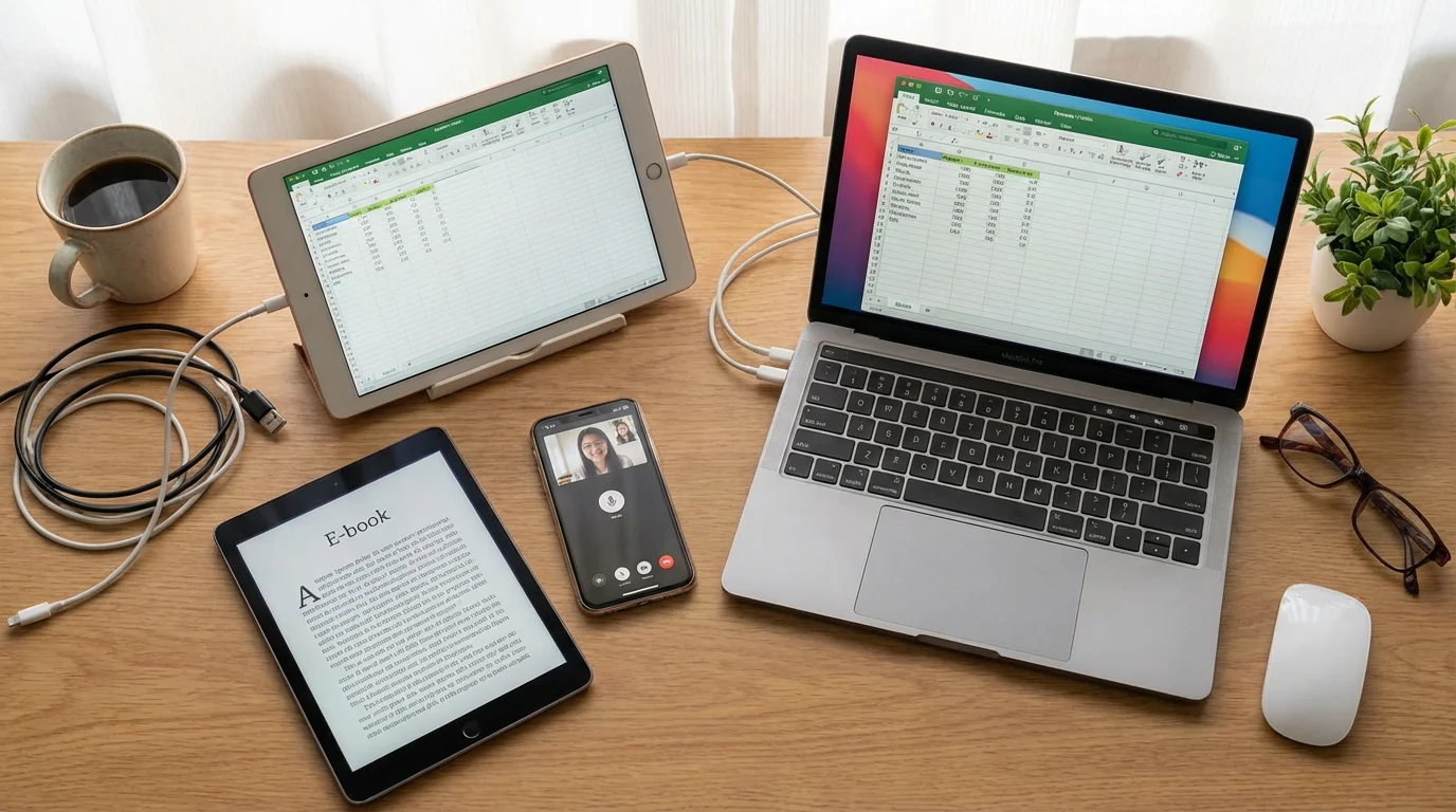 Switching Between Devices illustration