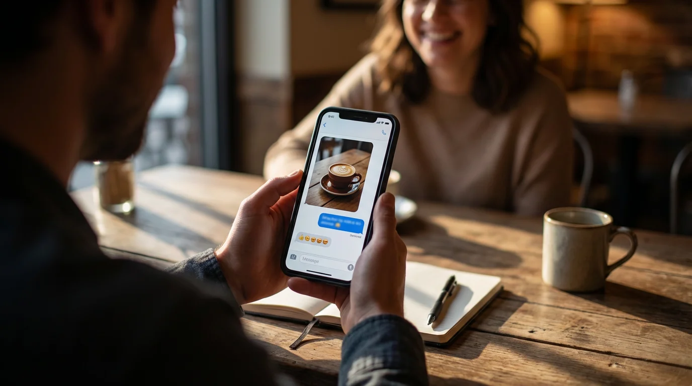 Tips for Sending Great Photo Messages and Building Connection illustration