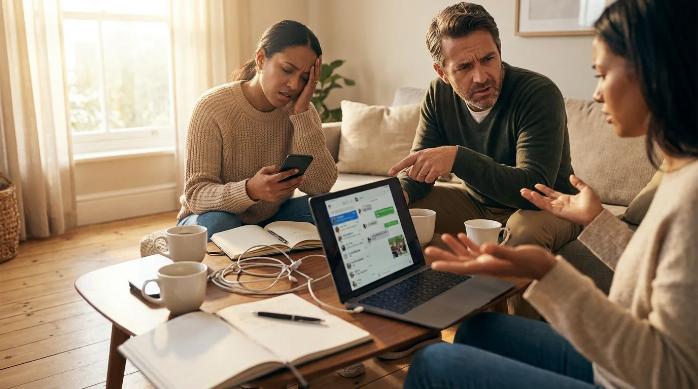 Troubleshooting Common Group Chat Hiccups illustration