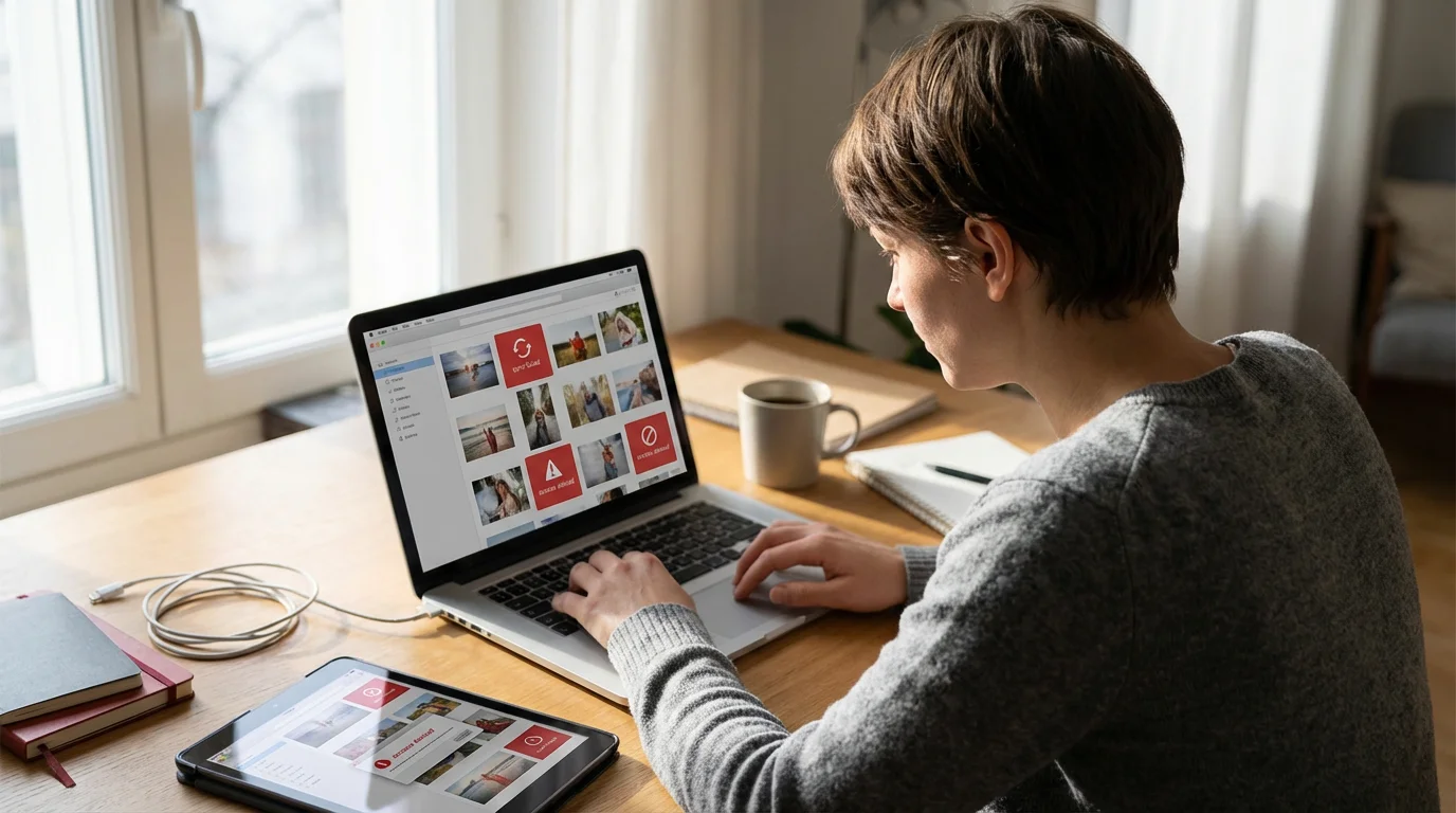 Troubleshooting Common Shared Album Issues illustration