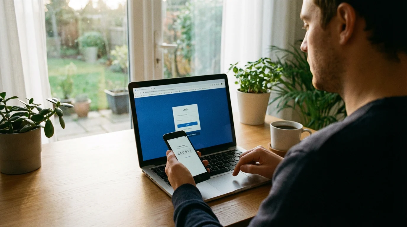 Two-Factor Authentication (2FA) illustration