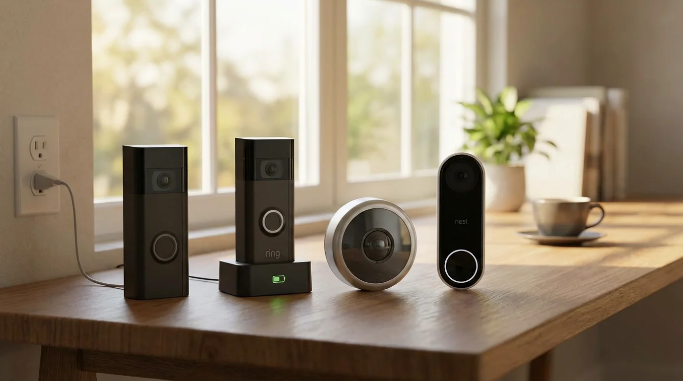 Understanding Different Types: Wired vs. Battery, Ring vs. Nest illustration