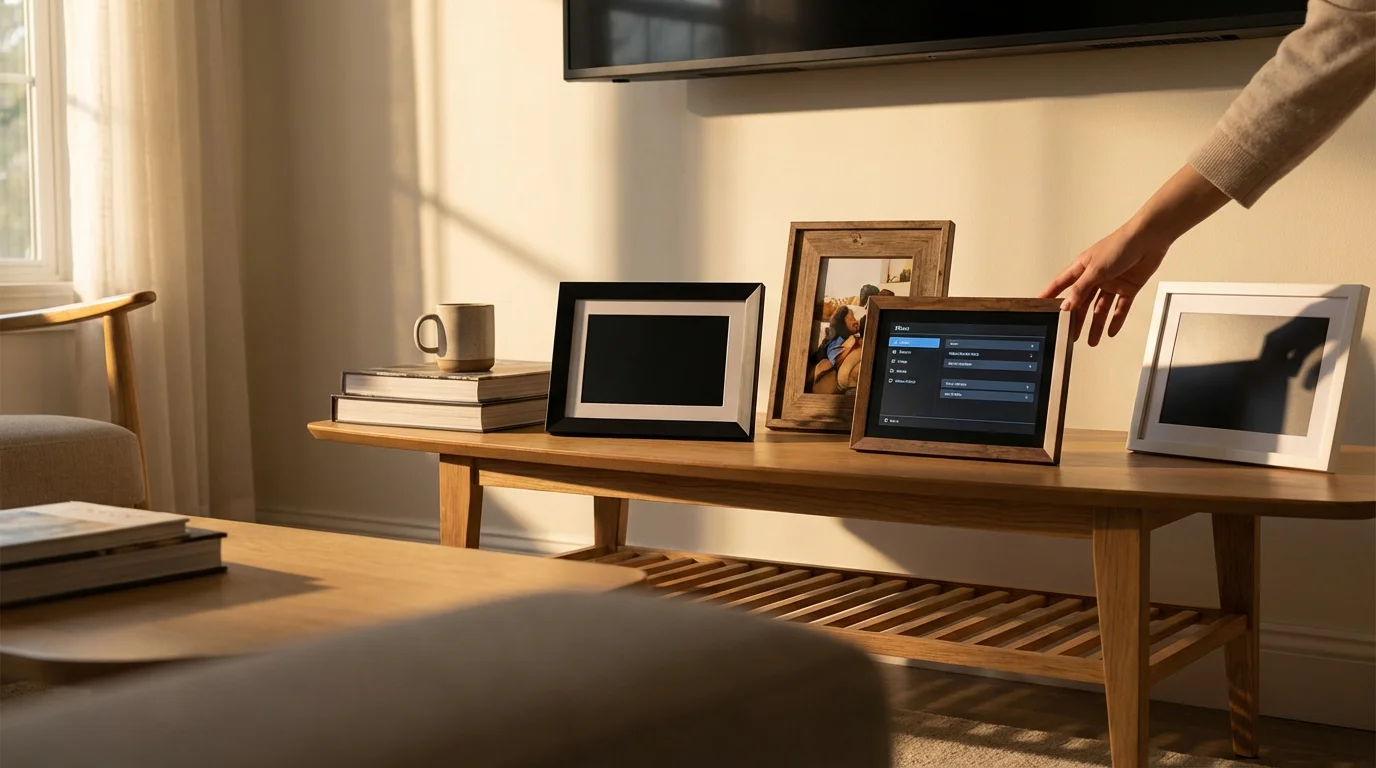 Understanding Your Digital Photo Frame Options illustration