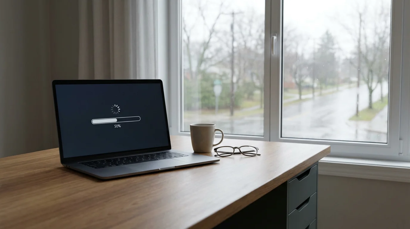 Update is Stuck or Taking Too Long illustration