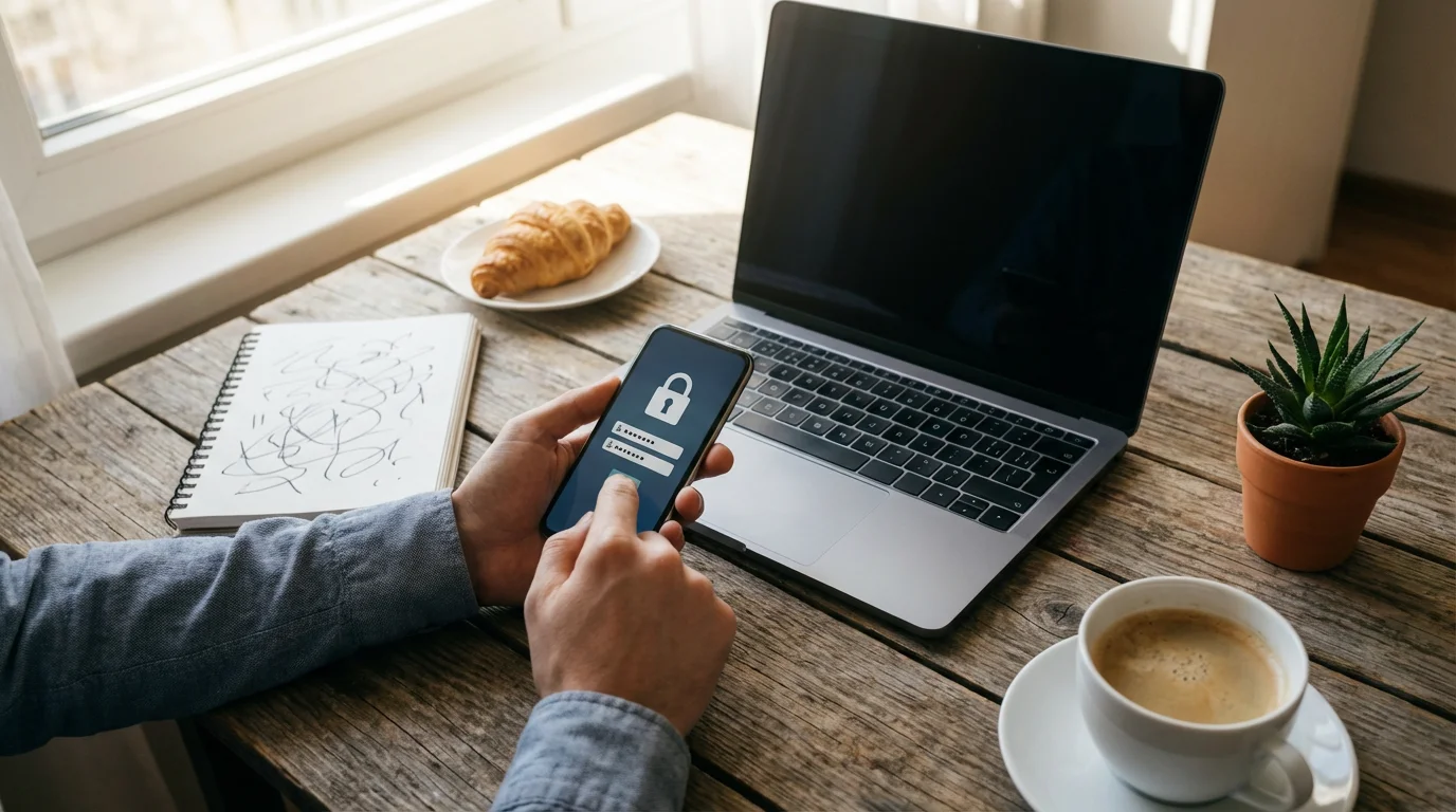 Using a Password Manager illustration