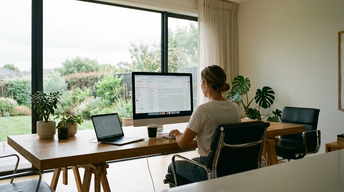 Using Gmail on Your Computer (Web Browser) illustration