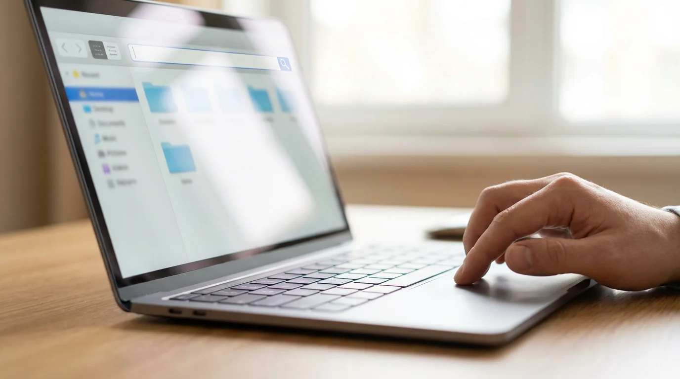 Using Search Within Your File Manager illustration