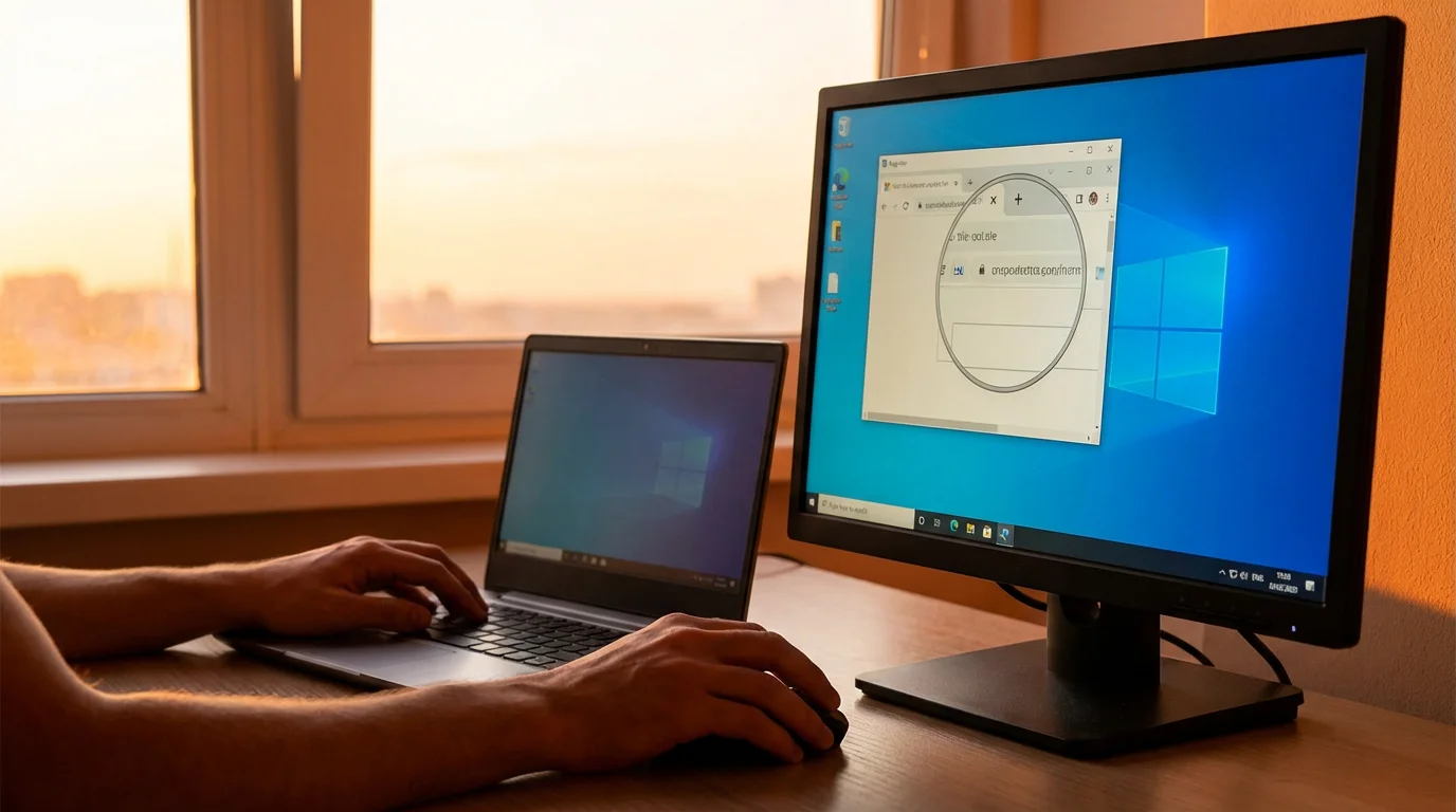 Using the Magnifier Tool (Windows 10 & 11) illustration