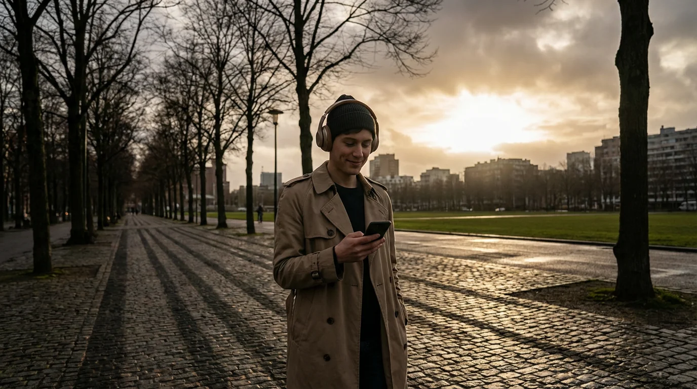 Using Your Headphones After Pairing illustration