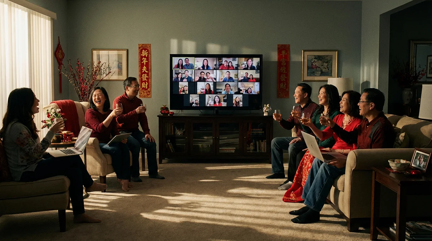 Virtual Celebrations and Traditions illustration