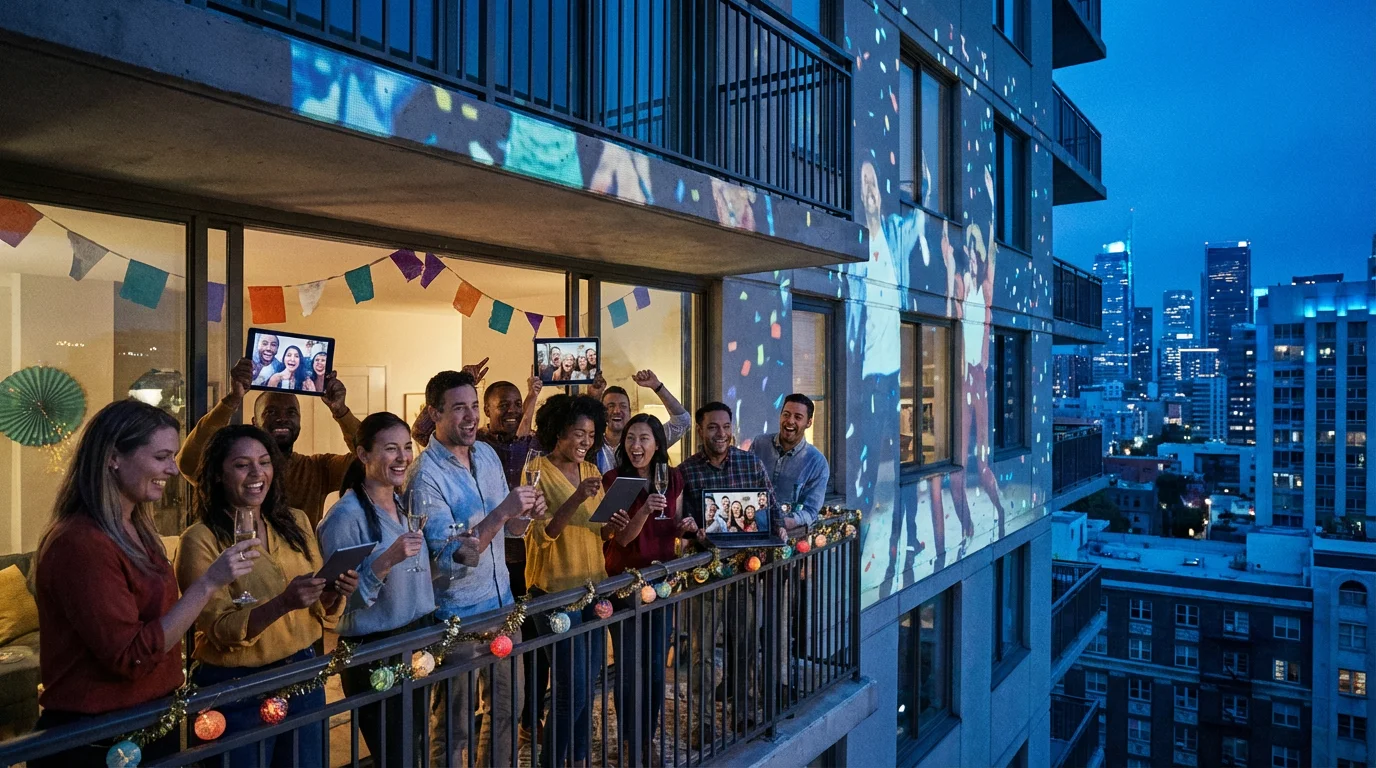 Virtual Celebrations illustration