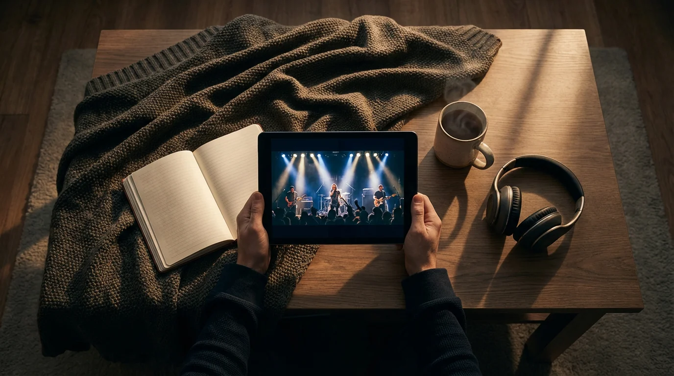 Watching Live Streams: Being "There" in Real Time illustration