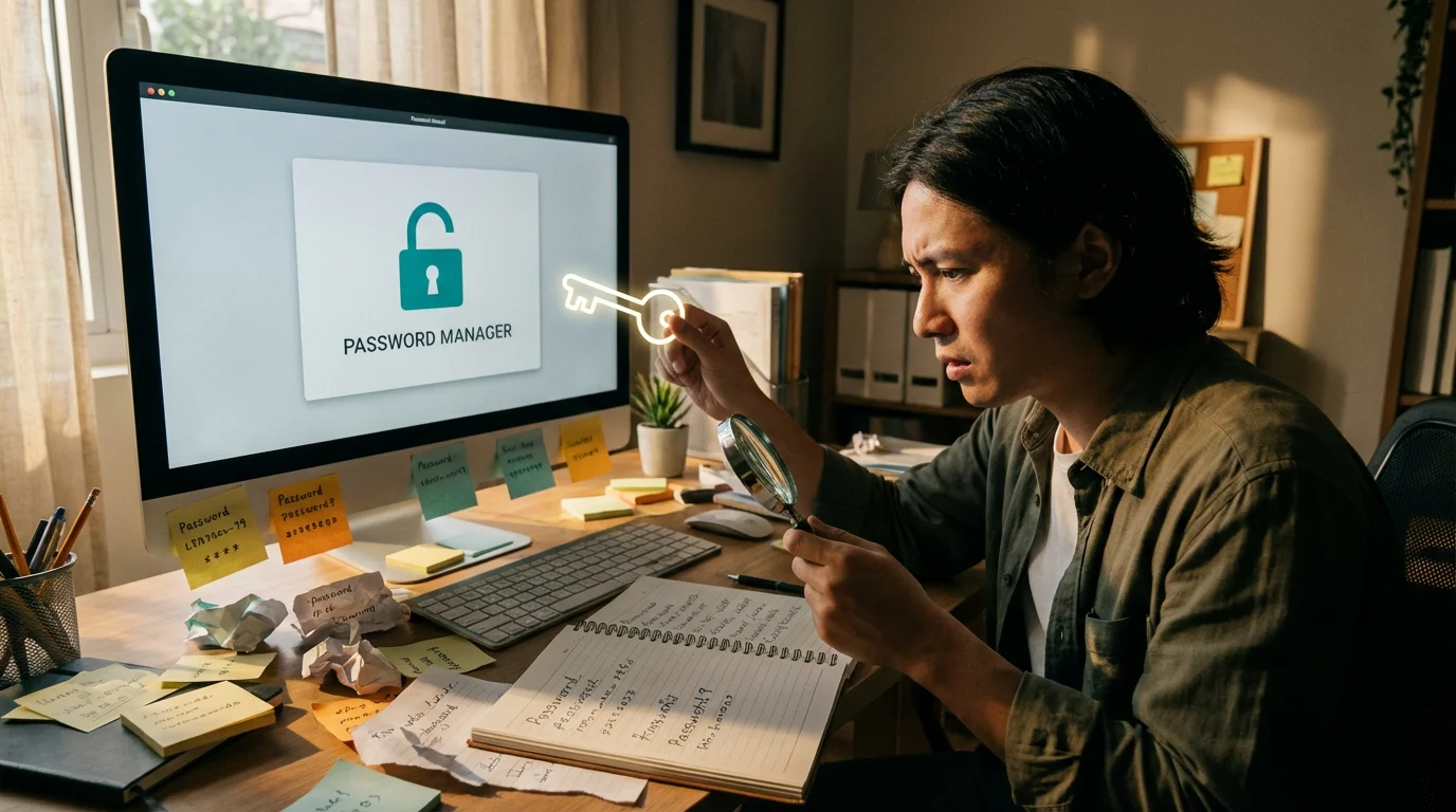 What is a Password Manager and Why Do You Need One? illustration