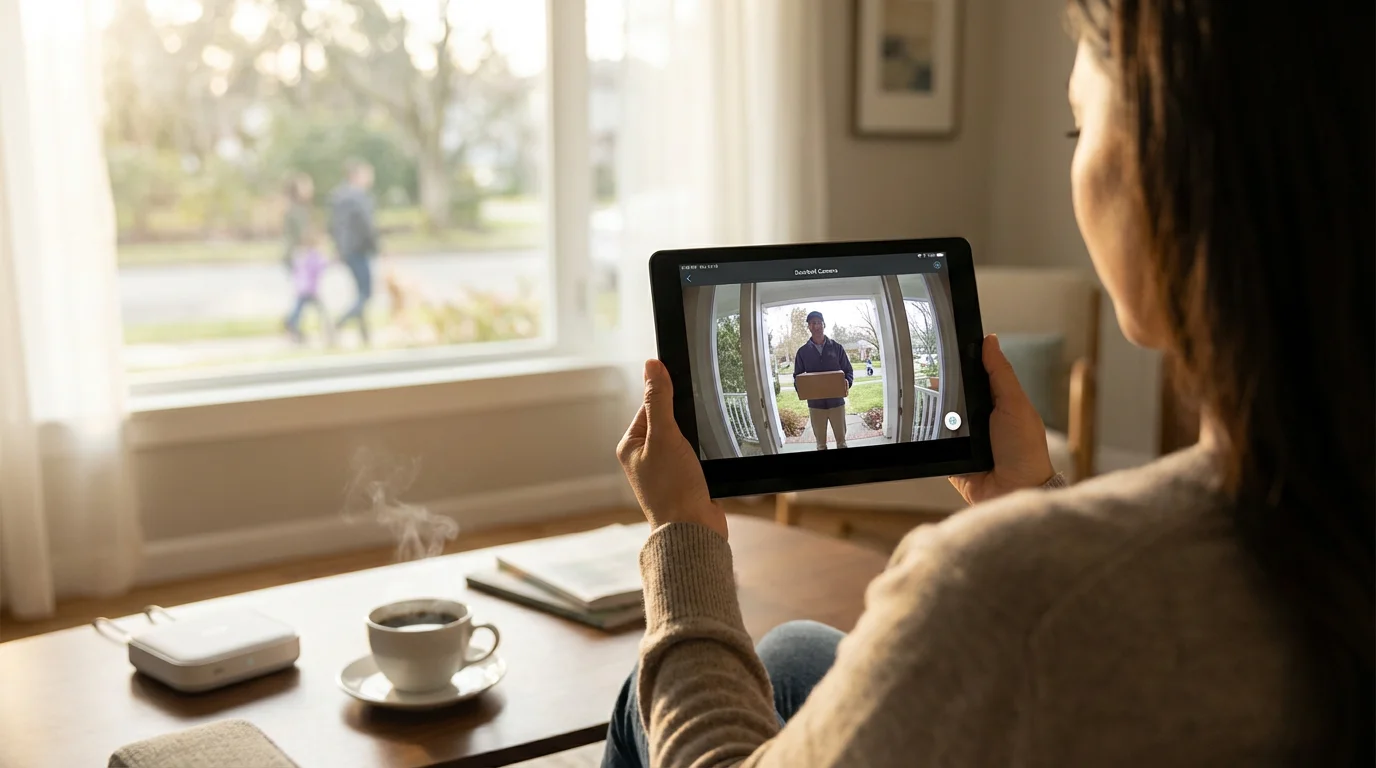 What Is a Video Doorbell and What Can It Do? illustration