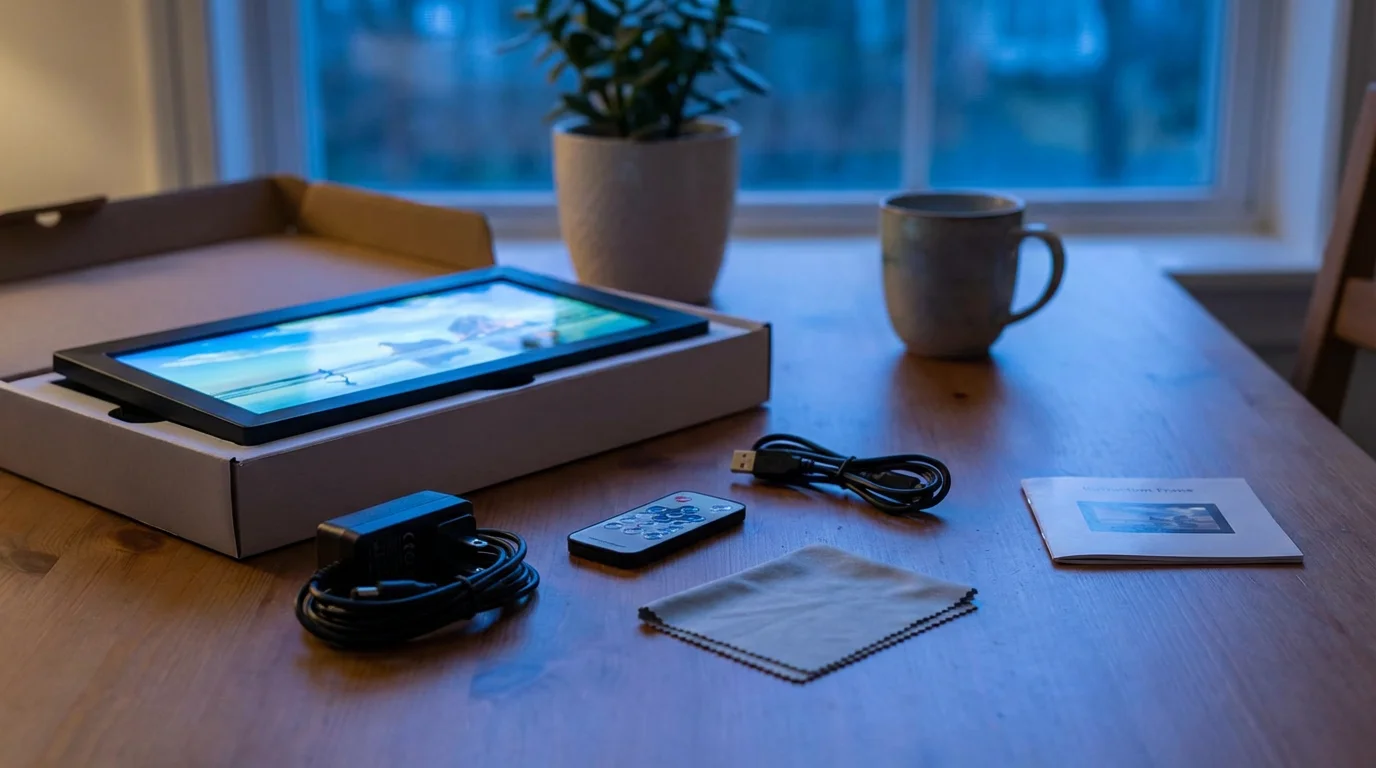 What You Will Need to Set Up Your Digital Photo Frame illustration