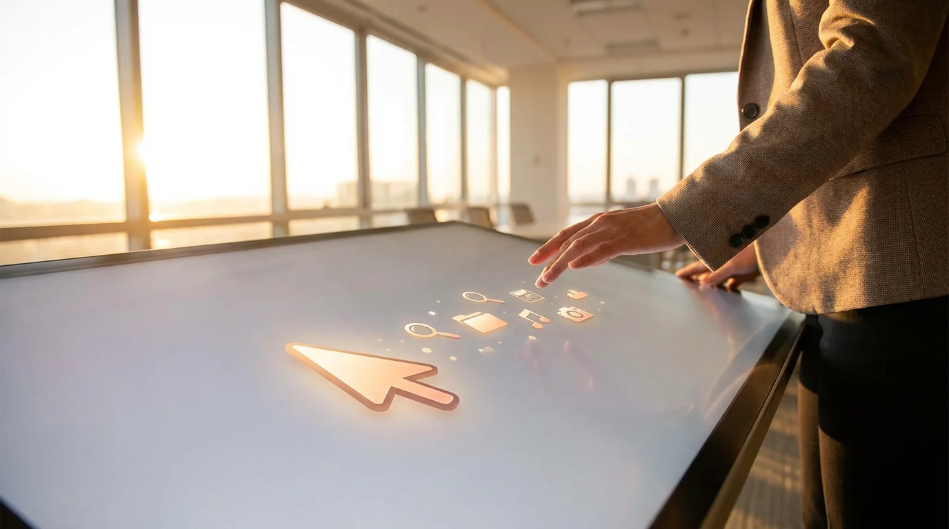 What You'll See On Screen: Items Following Your Pointer illustration