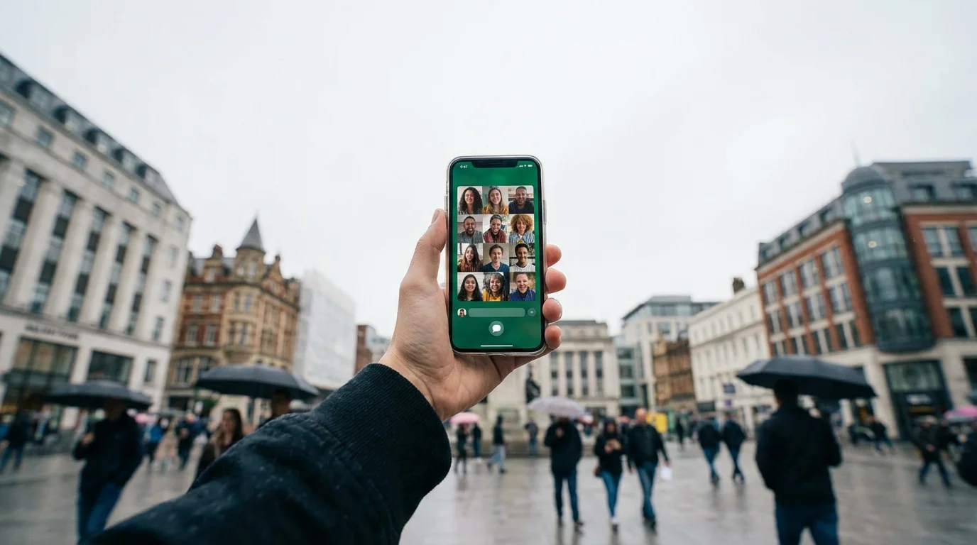 WhatsApp (Popular for International Calls and Messaging) illustration