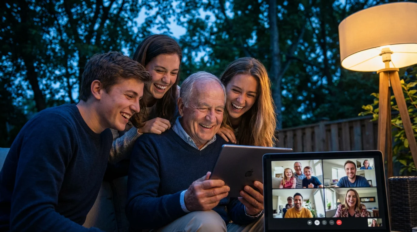 Why Facebook Is Great for Family Connections illustration