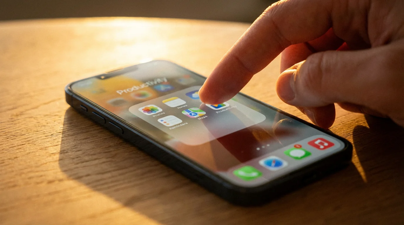 Why Organize Your Apps into Folders? illustration