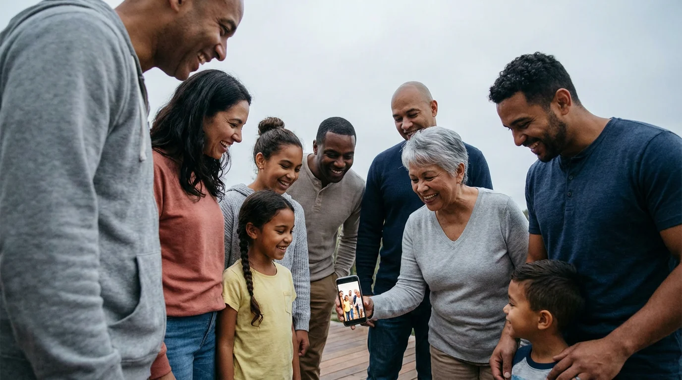 Why Sending Picture Messages Deepens Family Bonds illustration