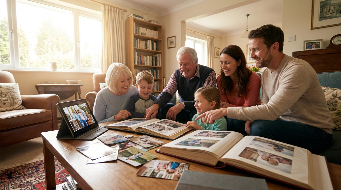 Why Shared Photo Albums Connect Families illustration