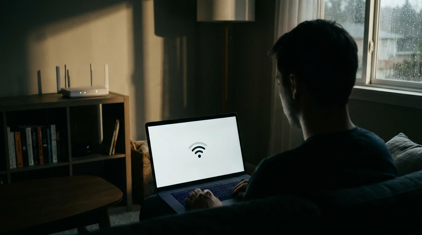 Wi-Fi: Your Home's Wireless Internet illustration