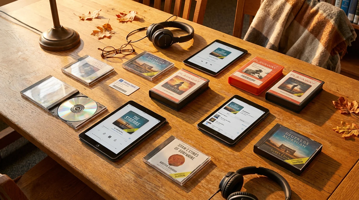 Your Local Library: Free Audiobooks illustration