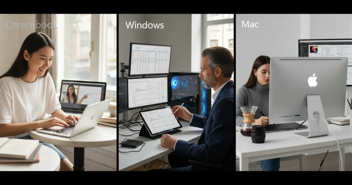 Chromebook vs Windows vs Mac: Which Is Right for You? guide