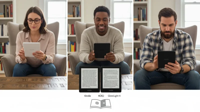 E-Reader Buying Guide: Kindle vs Kobo vs Nook guide
