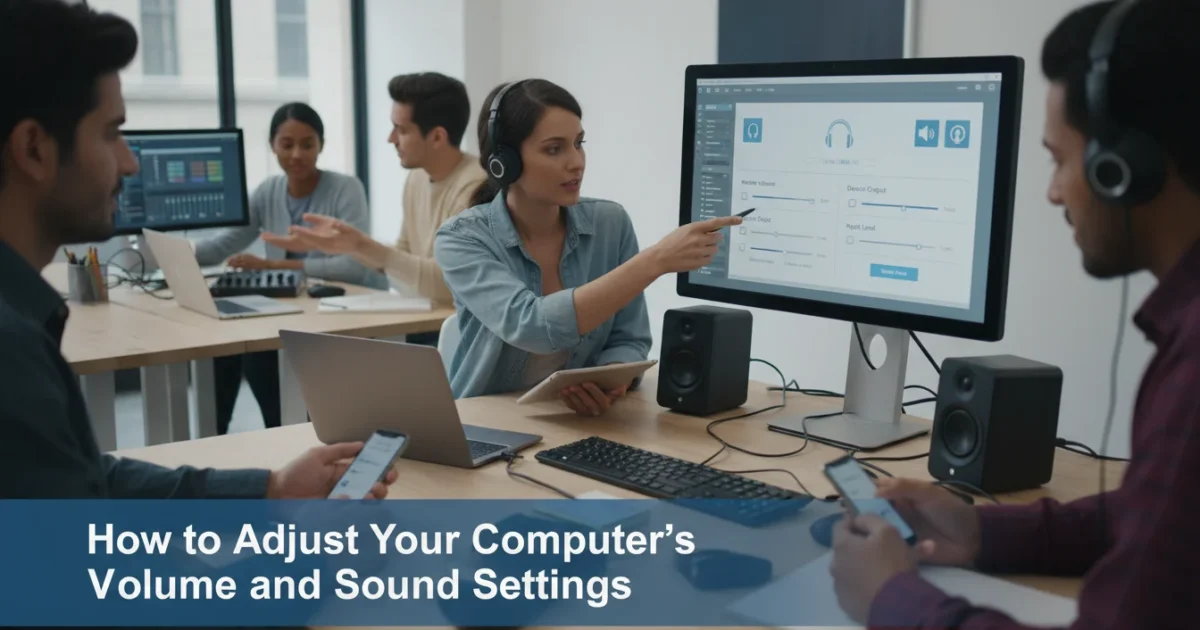 How to Adjust Your Computer’s Volume and Sound Settings guide
