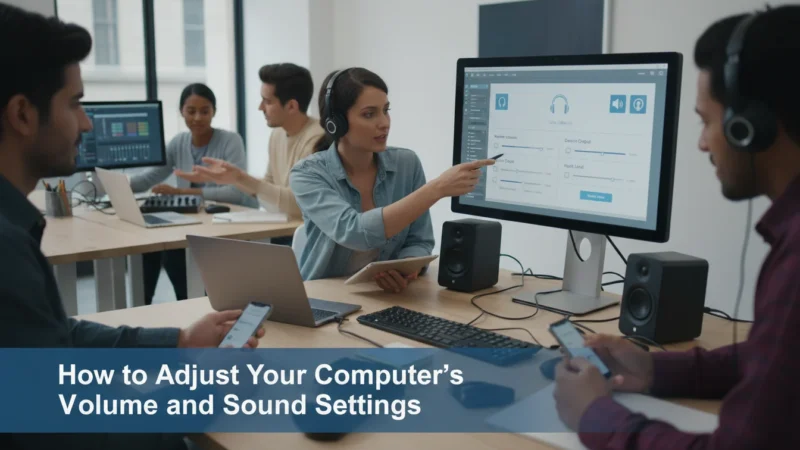 How to Adjust Your Computer’s Volume and Sound Settings guide