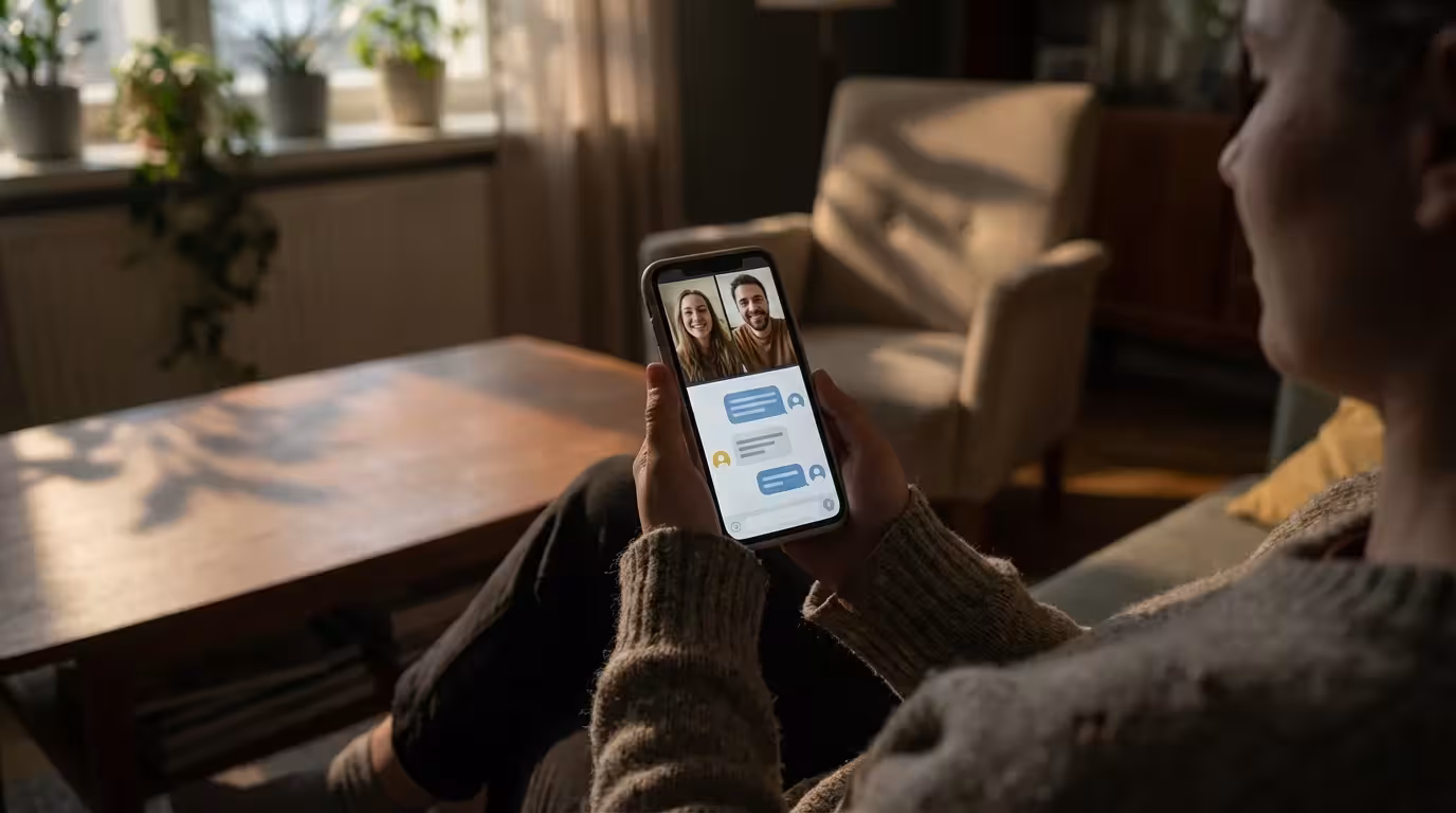 Connecting with Others: Messages and FaceTime illustration